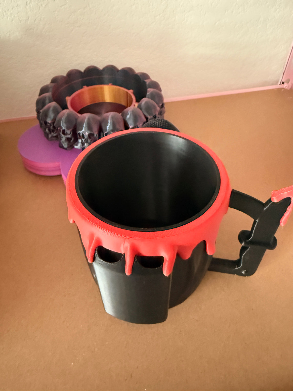 Ghost Face Ice Cream Pint Holder
