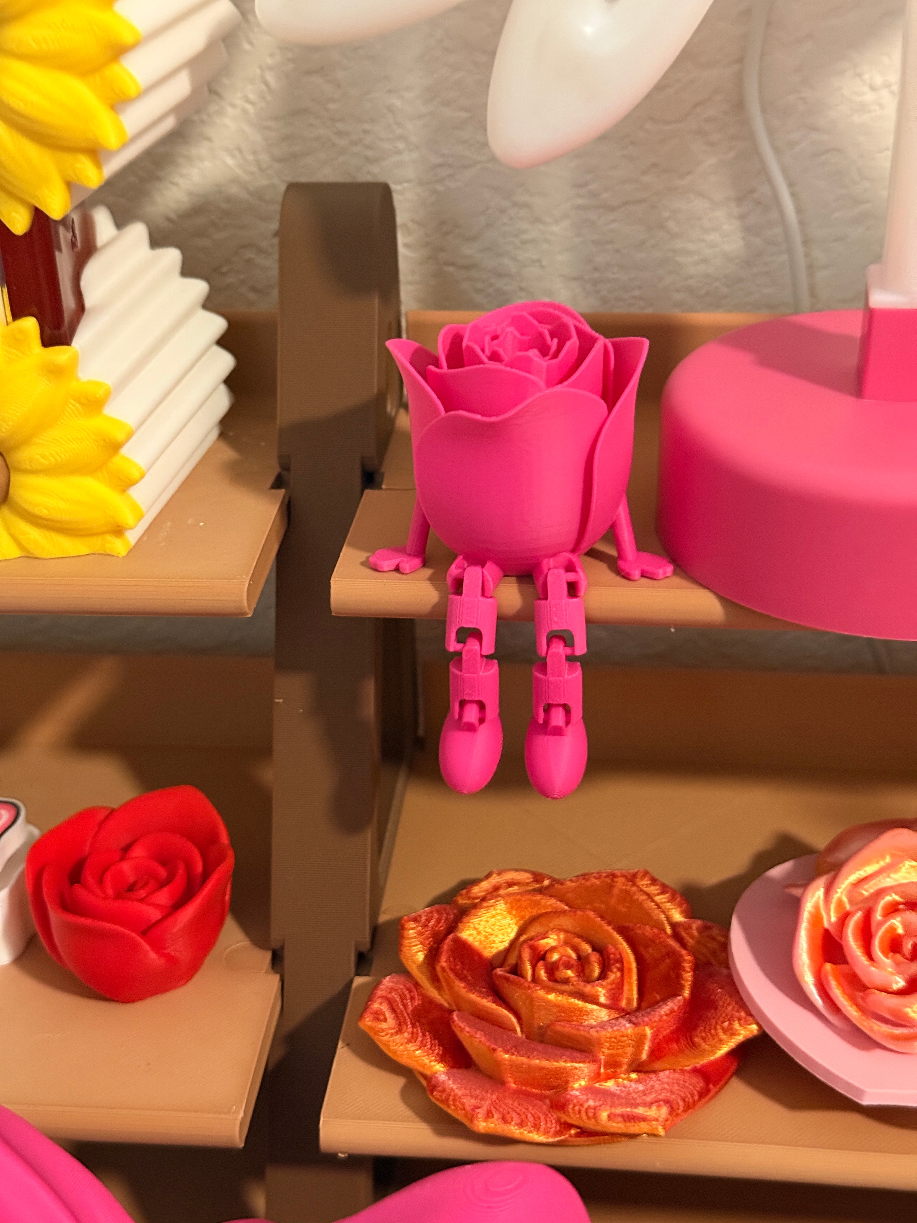 Rose with legs
