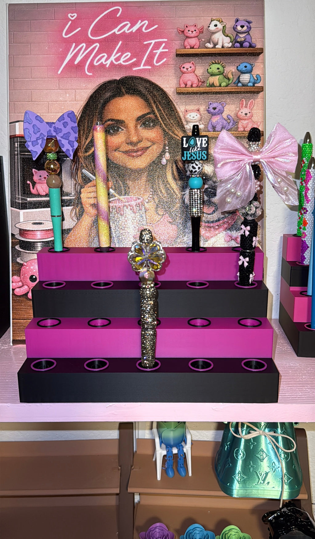 Multi Beadable Pen Stand