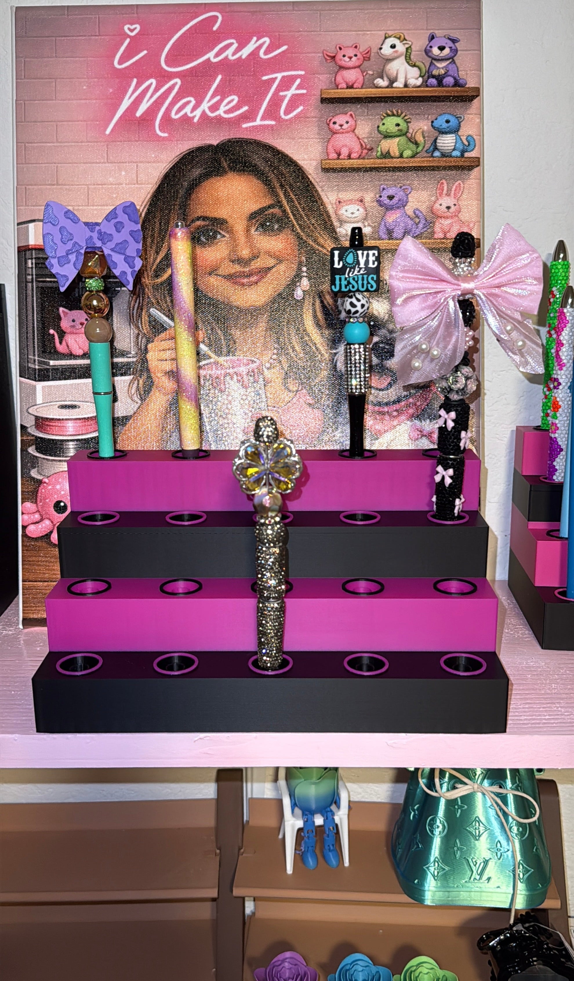 Multi Beadable Pen Stand