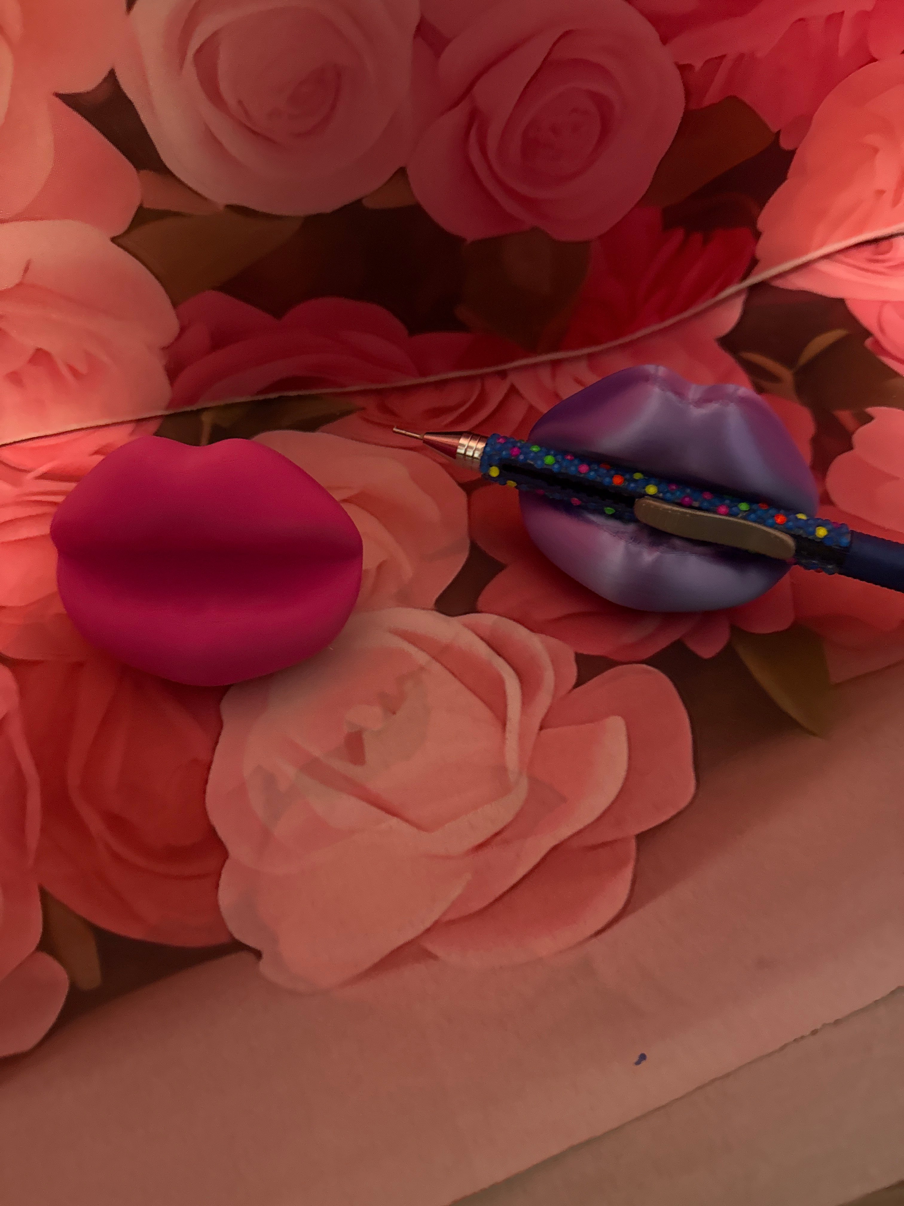 Lipstick/pen holder