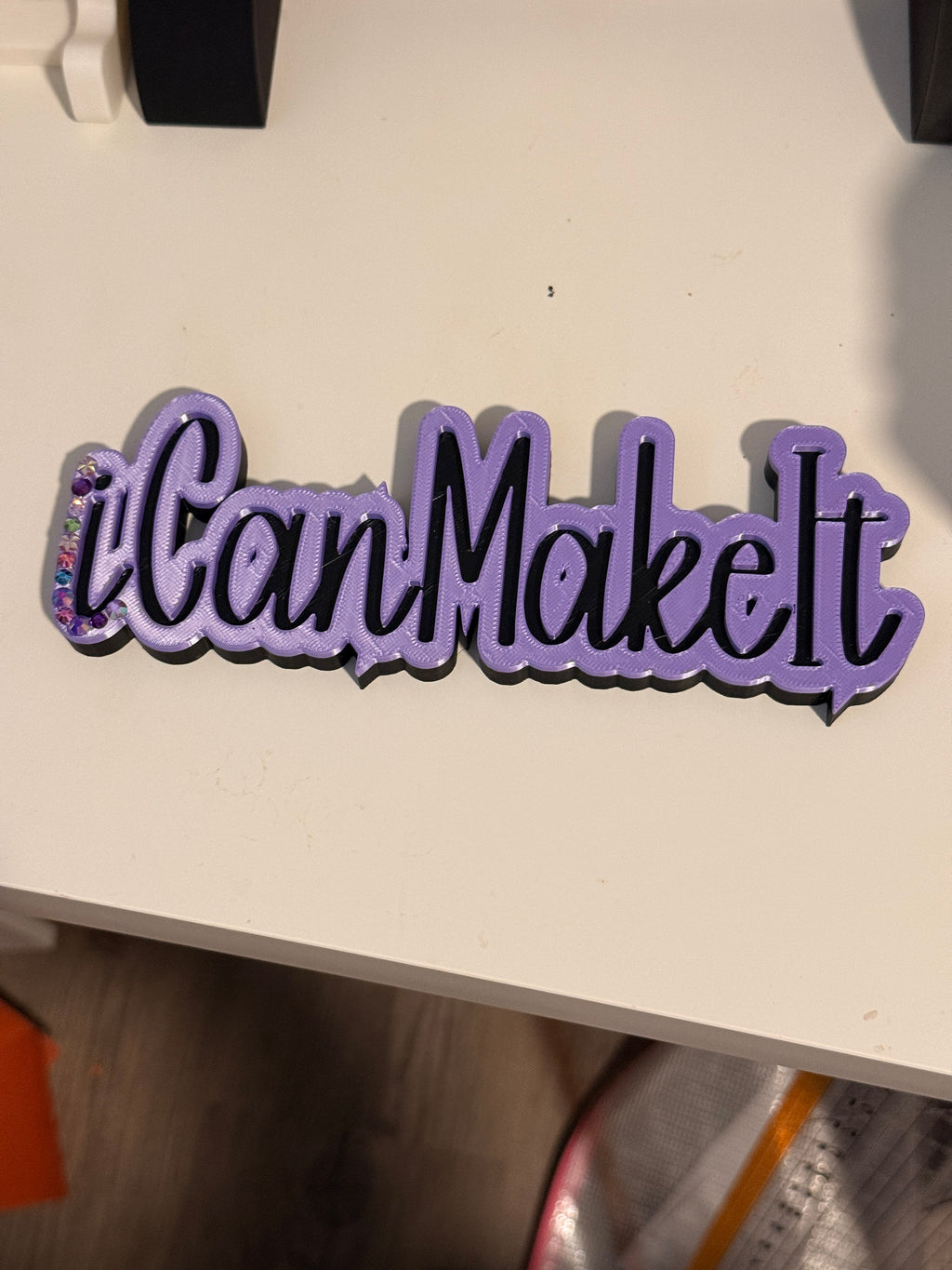 Custom name plate