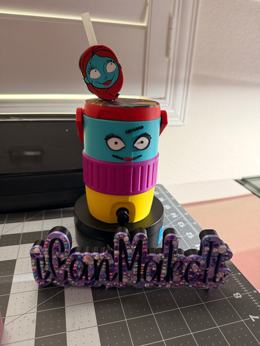 Can Holder with lid