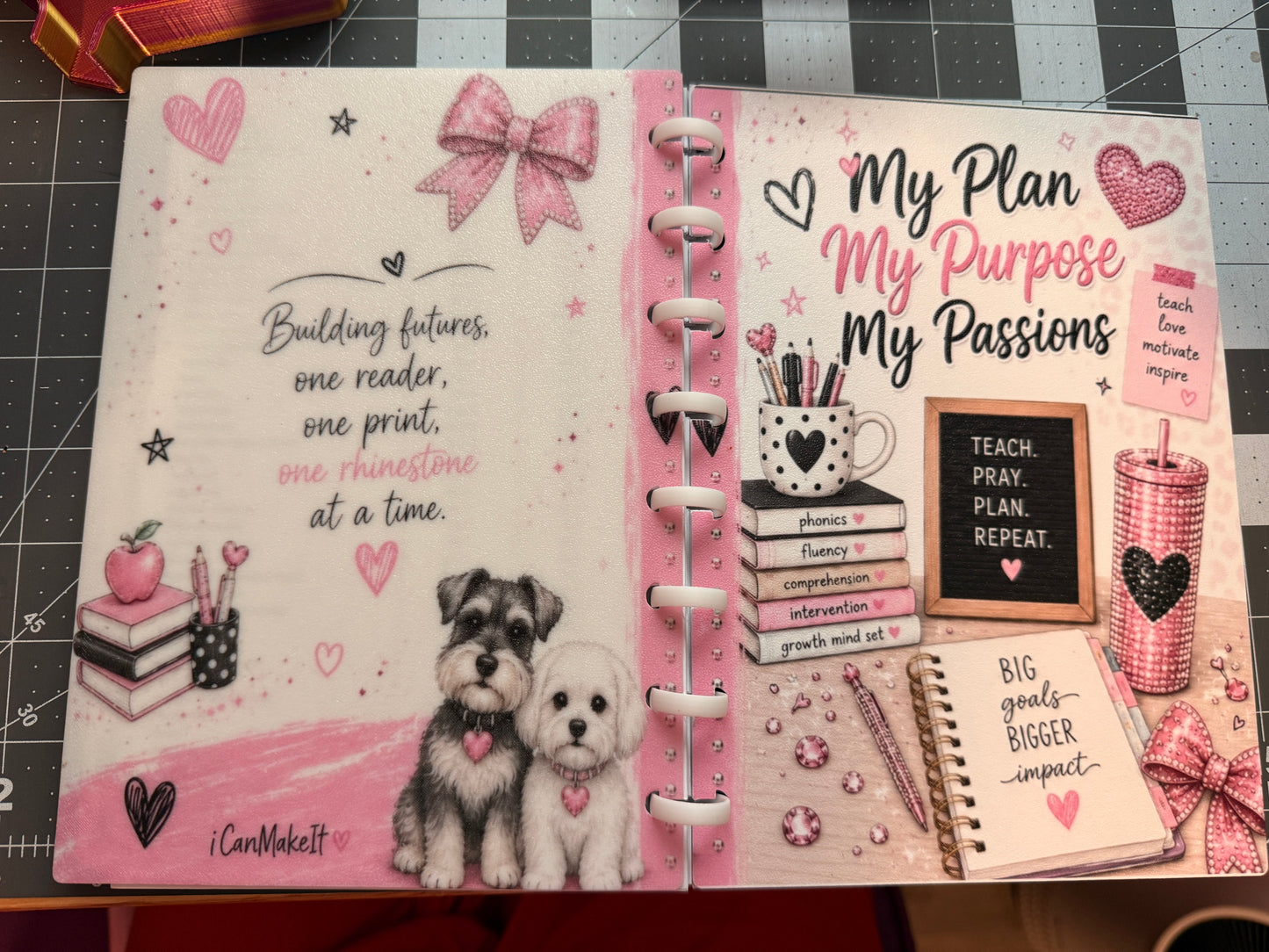 Costum Notebook/Planner Covers And Inserts