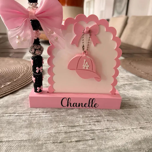 Keychain & Beadable Pen Display STL file ONLY