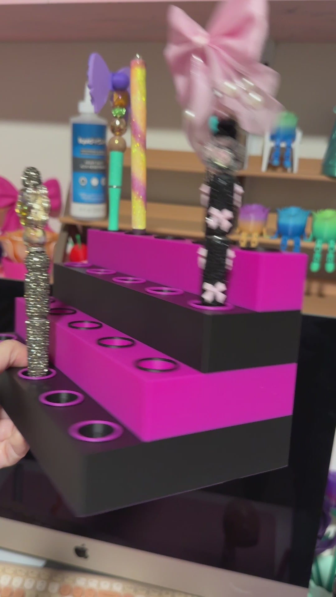 Multi Beadable Pen Stand