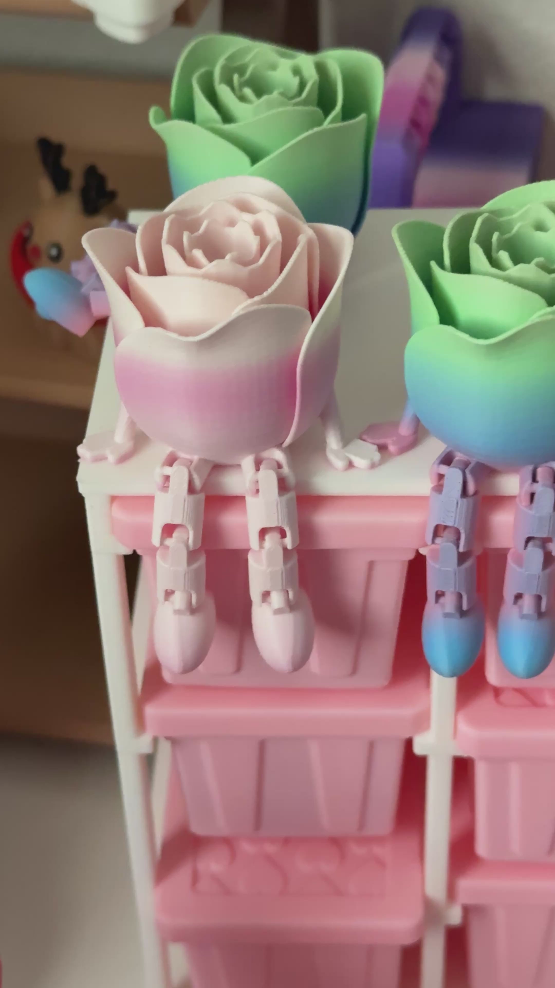 Rose with legs